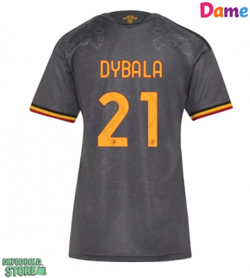 AS Roma Paulo Dybala #21 Replika Tredjetrøje Dame 2026-27 Kortærmet